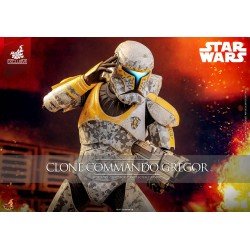 Star Wars: The Clone Wars figurine 1/6 Clone Commando Gregor Hot Toys Exclusive 30 cm | 4895228621436