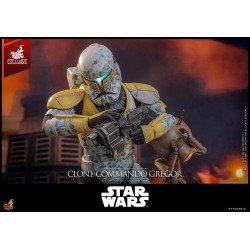 Star Wars: The Clone Wars figurine 1/6 Clone Commando Gregor Hot Toys Exclusive 30 cm | 4895228621436