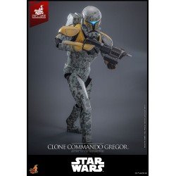 Star Wars: The Clone Wars figurine 1/6 Clone Commando Gregor Hot Toys Exclusive 30 cm | 4895228621436