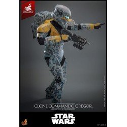 Star Wars: The Clone Wars figurine 1/6 Clone Commando Gregor Hot Toys Exclusive 30 cm | 4895228621436