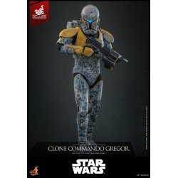 Star Wars: The Clone Wars Action Figure 1/6 Clone Commando Gregor Hot Toys Exclusive 30 cm | 4895228621436