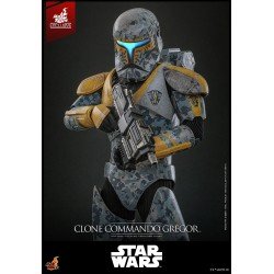 Star Wars: The Clone Wars Action Figure 1/6 Clone Commando Gregor Hot Toys Exclusive 30 cm | 4895228621436