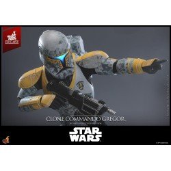 Star Wars: The Clone Wars figurine 1/6 Clone Commando Gregor Hot Toys Exclusive 30 cm | 4895228621436