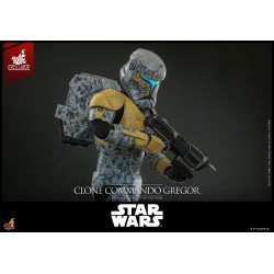 Star Wars: The Clone Wars figurine 1/6 Clone Commando Gregor Hot Toys Exclusive 30 cm | 4895228621436