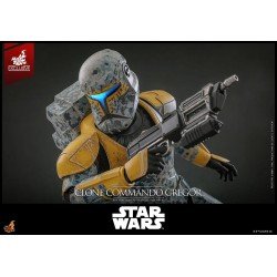 Star Wars: The Clone Wars figurine 1/6 Clone Commando Gregor Hot Toys Exclusive 30 cm | 4895228621436