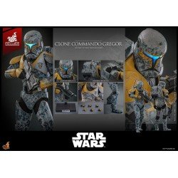 Star Wars: The Clone Wars figurine 1/6 Clone Commando Gregor Hot Toys Exclusive 30 cm | 4895228621436