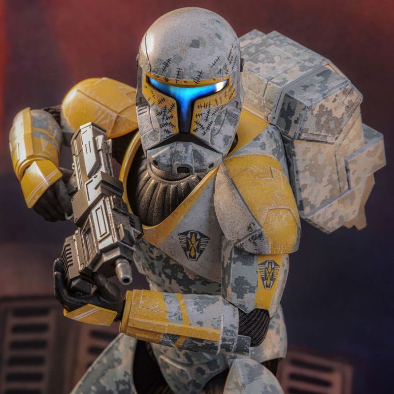 Star Wars: The Clone Wars figurine 1/6 Clone Commando Gregor Hot Toys Exclusive 30 cm | 4895228621436