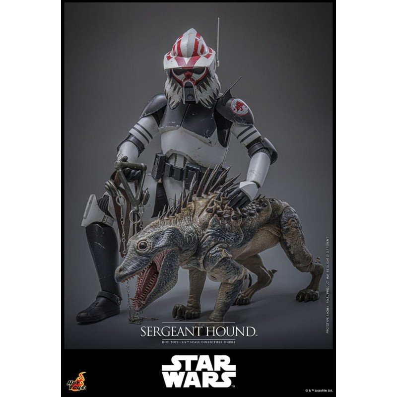 Star Wars: The Clone Wars figurine 1/6 Sergeant Hound 30 cm | 4895228623225