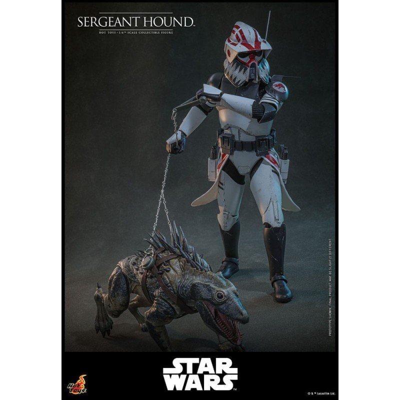 Star Wars: The Clone Wars figurine 1/6 Sergeant Hound 30 cm | 4895228623225