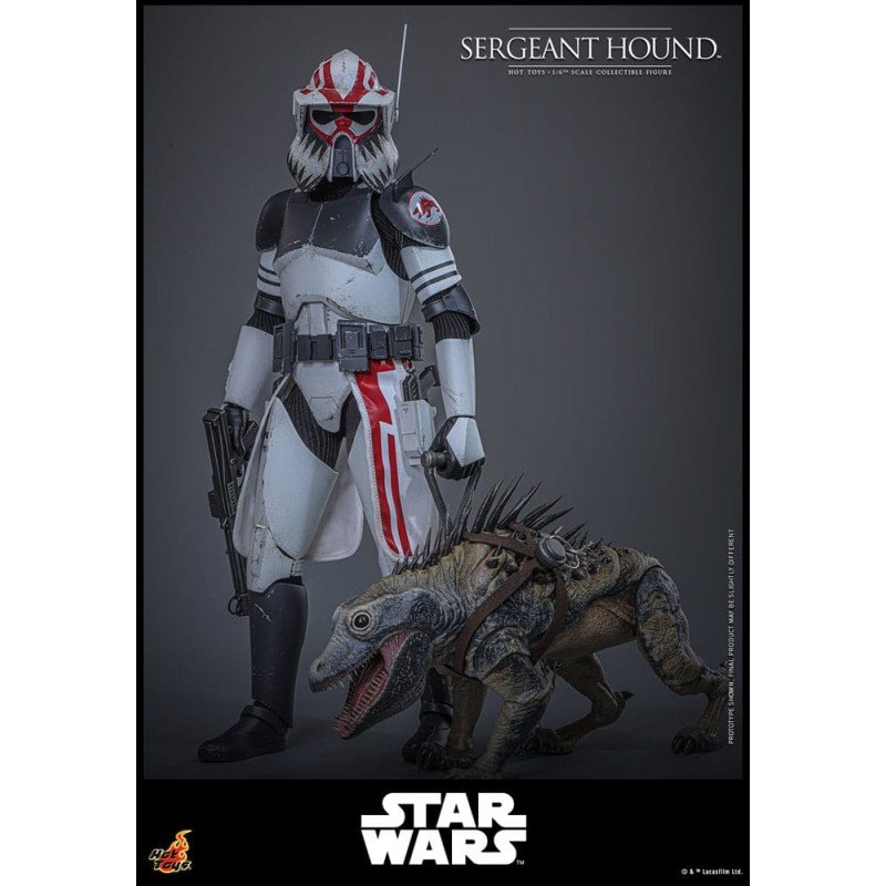 Star Wars: The Clone Wars figurine 1/6 Sergeant Hound 30 cm | 4895228623225