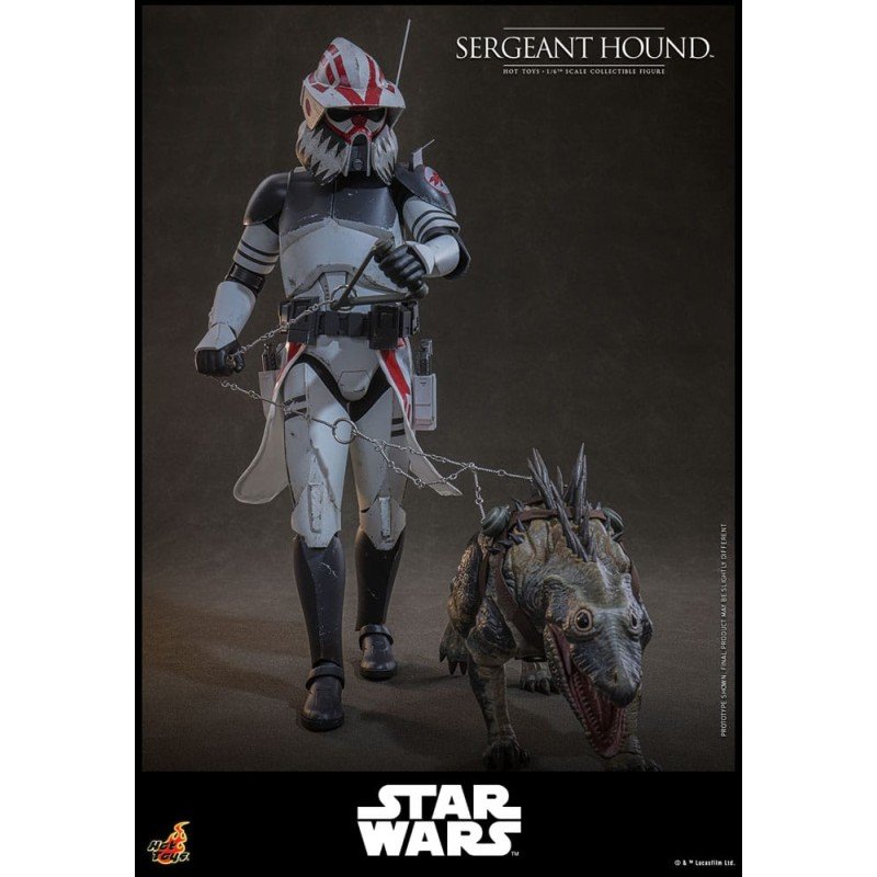 Star Wars: The Clone Wars figurine 1/6 Sergeant Hound 30 cm | 4895228623225