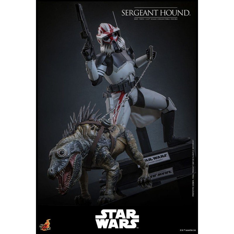 Star Wars: The Clone Wars figurine 1/6 Sergeant Hound 30 cm | 4895228623225