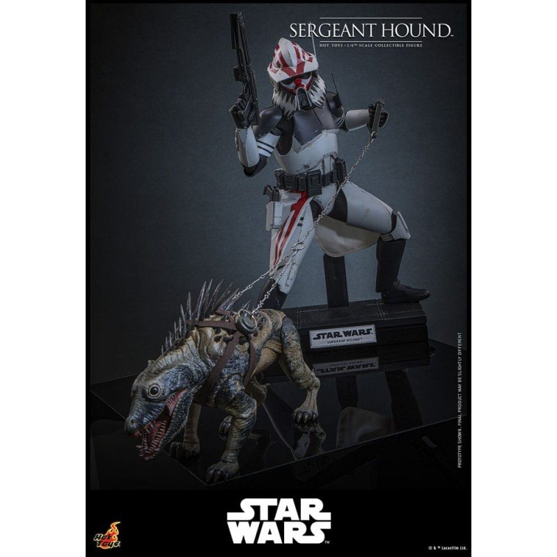 Star Wars: The Clone Wars Action Figure 1/6 Sergeant Hound 30 cm | 4895228623225