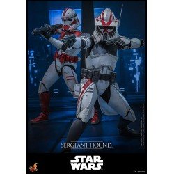 Star Wars: The Clone Wars figurine 1/6 Sergeant Hound 30 cm | 4895228623225