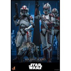 Star Wars: The Clone Wars figurine 1/6 Sergeant Hound 30 cm | 4895228623225