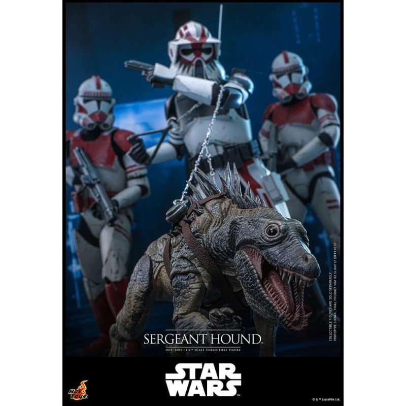 Star Wars: The Clone Wars figurine 1/6 Sergeant Hound 30 cm | 4895228623225