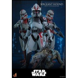 Star Wars: The Clone Wars figurine 1/6 Sergeant Hound 30 cm | 4895228623225