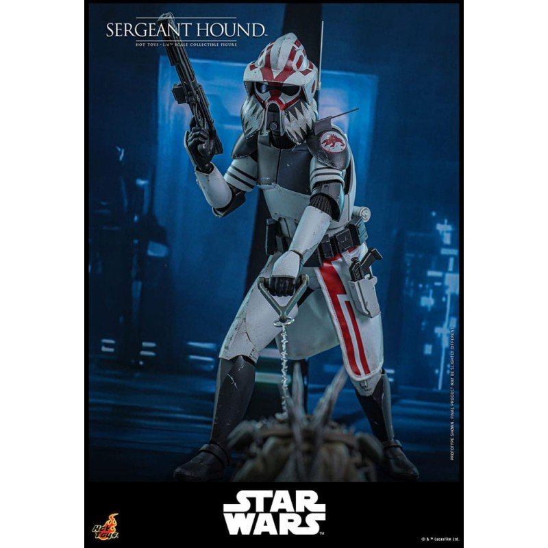 Star Wars: The Clone Wars figurine 1/6 Sergeant Hound 30 cm | 4895228623225