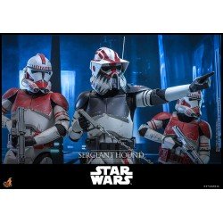 Star Wars: The Clone Wars figurine 1/6 Sergeant Hound 30 cm | 4895228623225