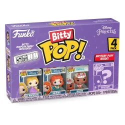 Disney Princesses Pack 4 Figurines Bitty Funko POP! Vinyl Rapunzel 2,5 cm