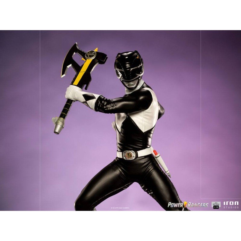 Power Rangers statuette 1/10 BDS Art Scale Black Ranger 17 cm | 0609963128150