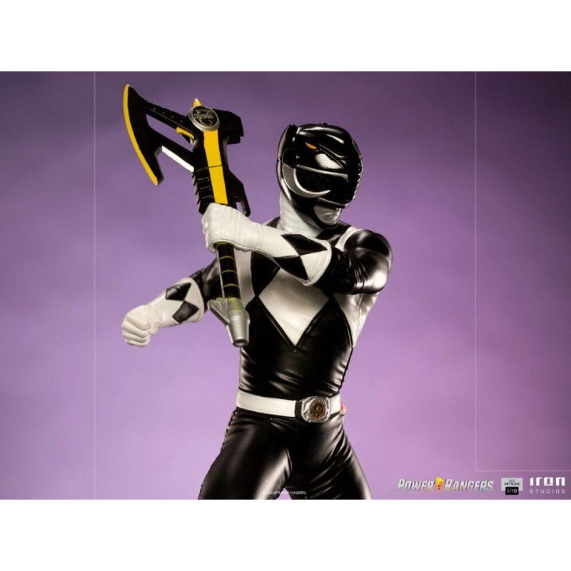 Power Rangers statuette 1/10 BDS Art Scale Black Ranger 17 cm | 0609963128150