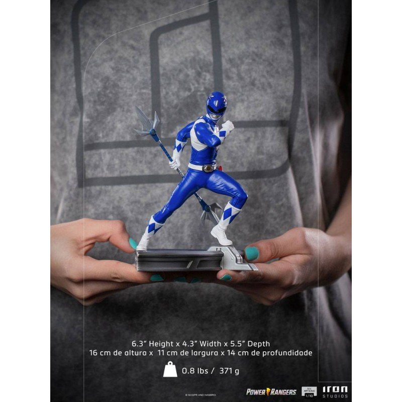 Power Rangers statuette 1/10 BDS Art Scale Blue Ranger 16 cm | 0609963128167