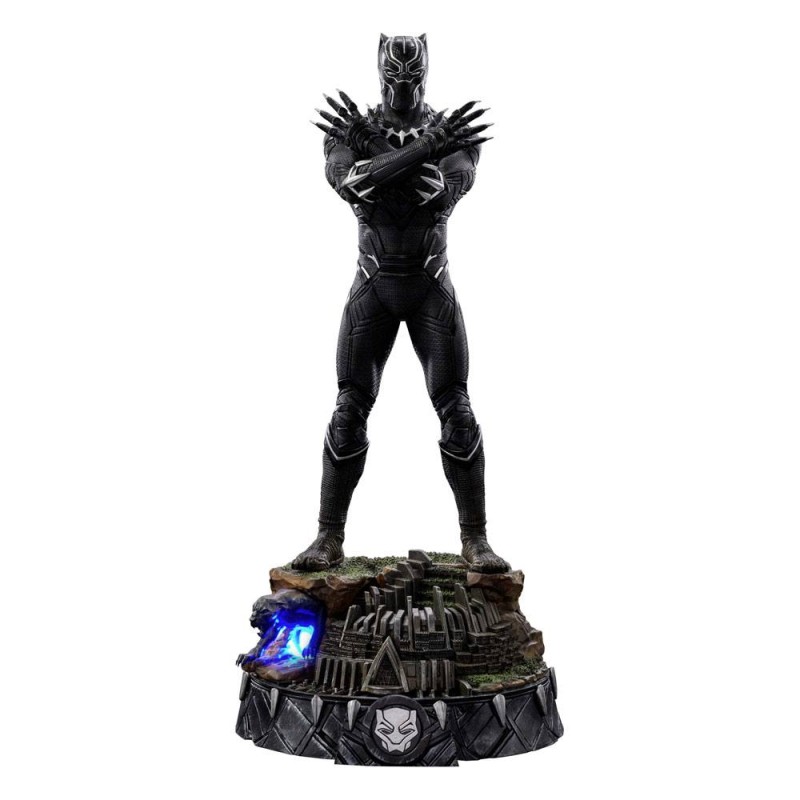 The Infinity Saga statuette Art Scale 1/10 Black Panther Deluxe 25 cm | 0609963129522
