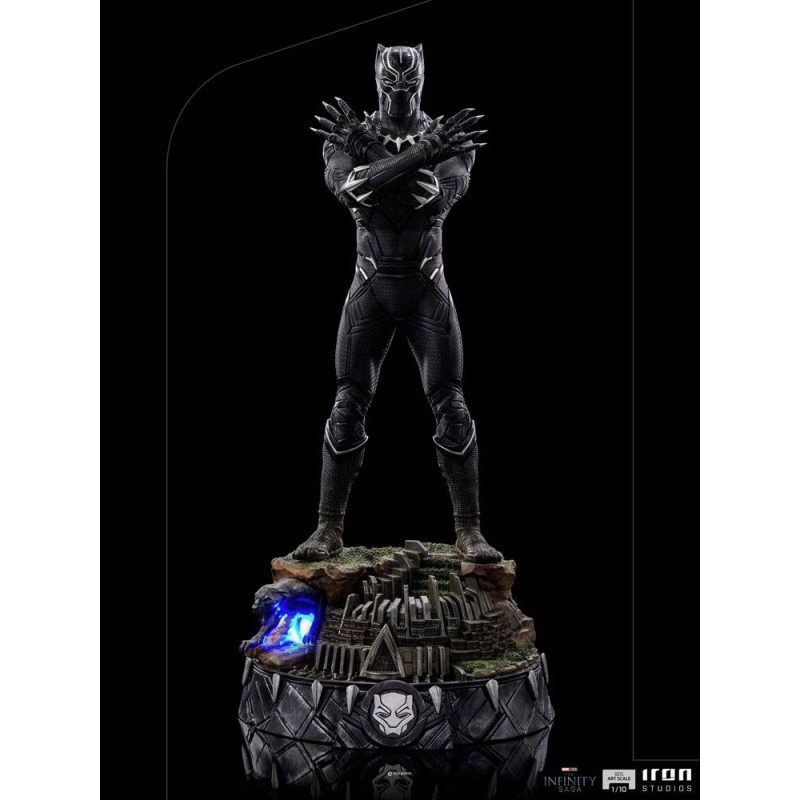 The Infinity Saga statuette Art Scale 1/10 Black Panther Deluxe 25 cm | 0609963129522