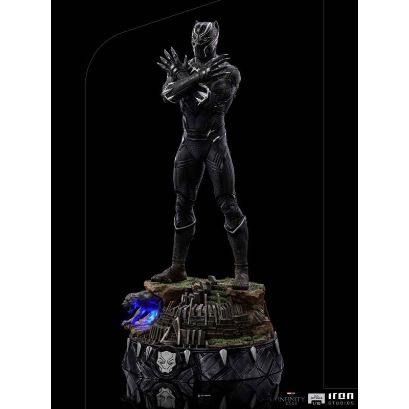 The Infinity Saga statuette Art Scale 1/10 Black Panther Deluxe 25 cm | 0609963129522