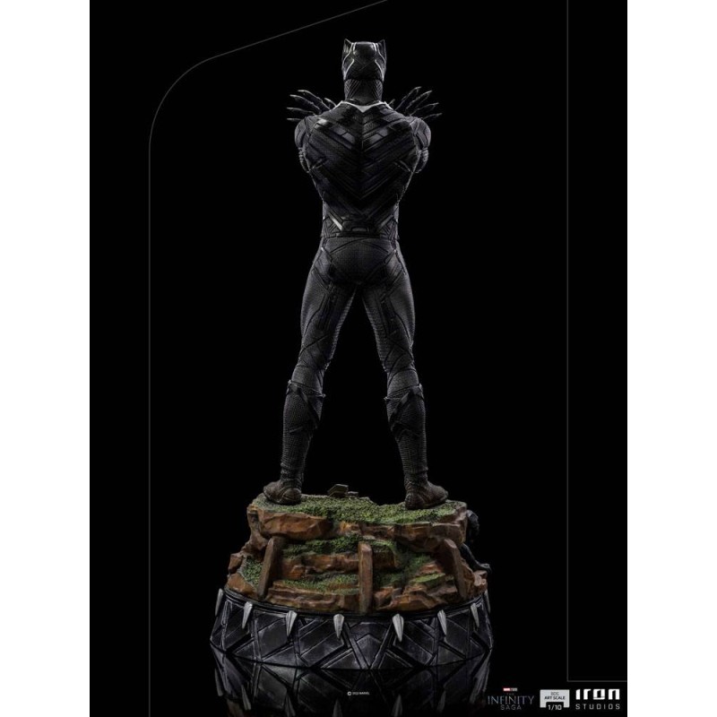The Infinity Saga statuette Art Scale 1/10 Black Panther Deluxe 25 cm | 0609963129522
