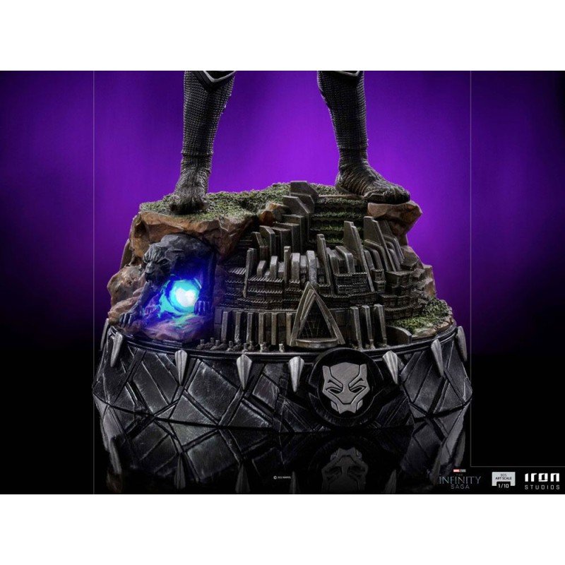 The Infinity Saga statuette Art Scale 1/10 Black Panther Deluxe 25 cm | 0609963129522