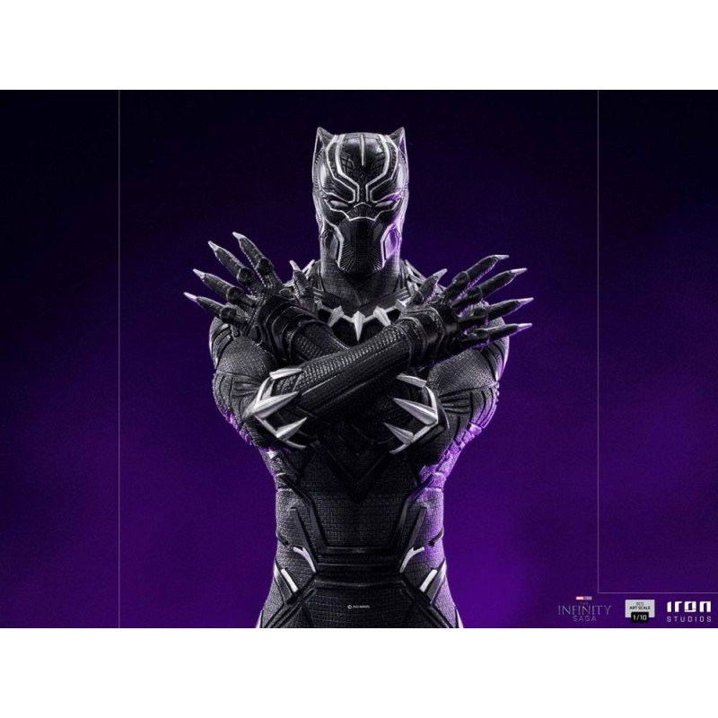The Infinity Saga statuette Art Scale 1/10 Black Panther Deluxe 25 cm | 0609963129522