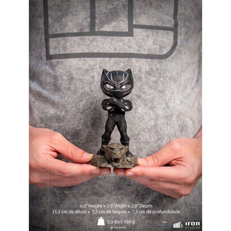 The Infinity Saga Mini Co. PVC Figure Black Panther 15 cm | 0609963129539