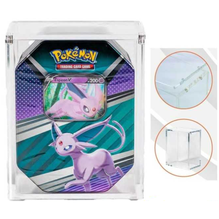 Phoenix Shield - Protection Acrylic Case pour Pokébox Tin Pokémon (Magnétique) | 5412128692107