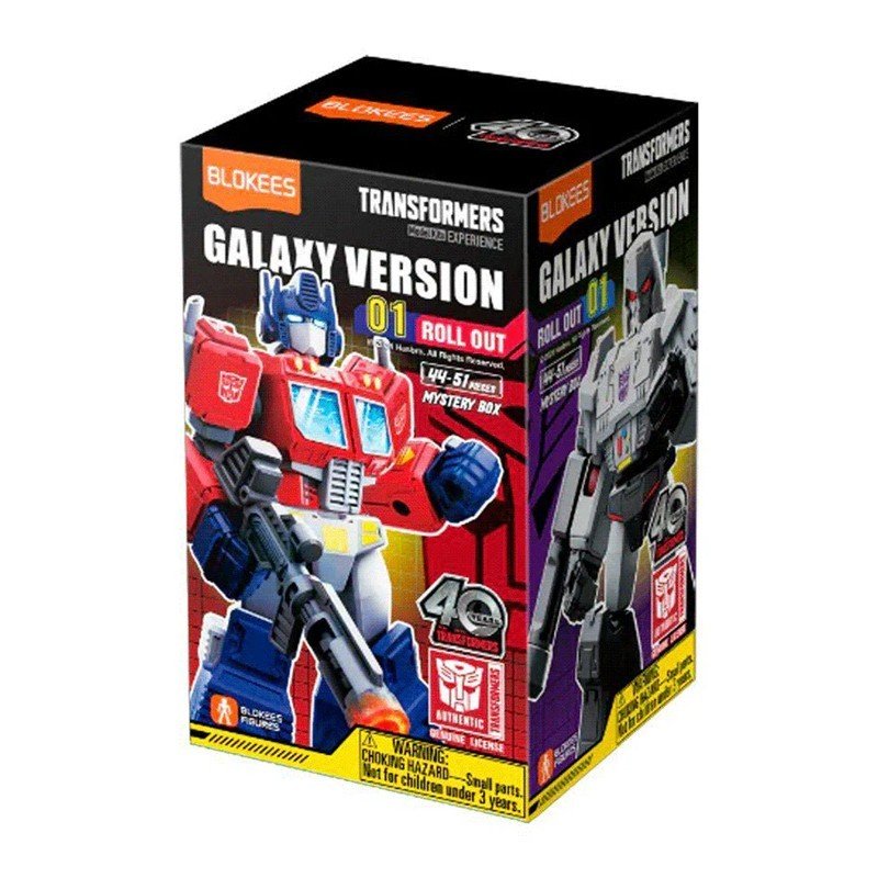 Transformers - Blokees Mystery Box - Galaxy Version 01 Roll Out | 6972984885468