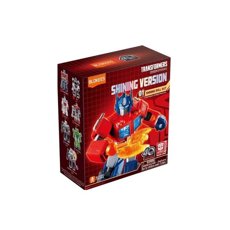 Transformers - Blokees Mystery Box - Shining Version 01 Shining Roll Out | 6972984886342