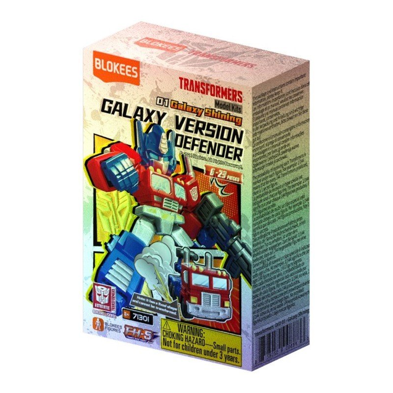 Transformers - Blokees Mystery Box - Galaxy Version Defender 01 Galaxy Shining | 0858050008886