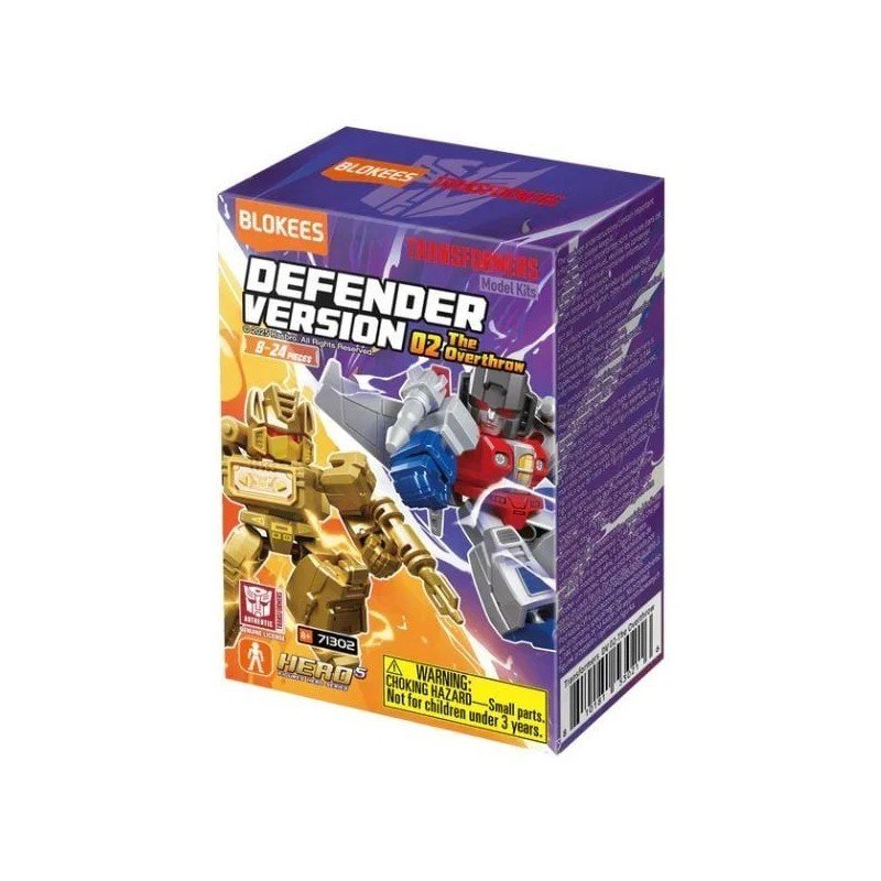 Transformers - Blokees Mystery Box - Version Defender 02 The Overthrow | 0810181530216