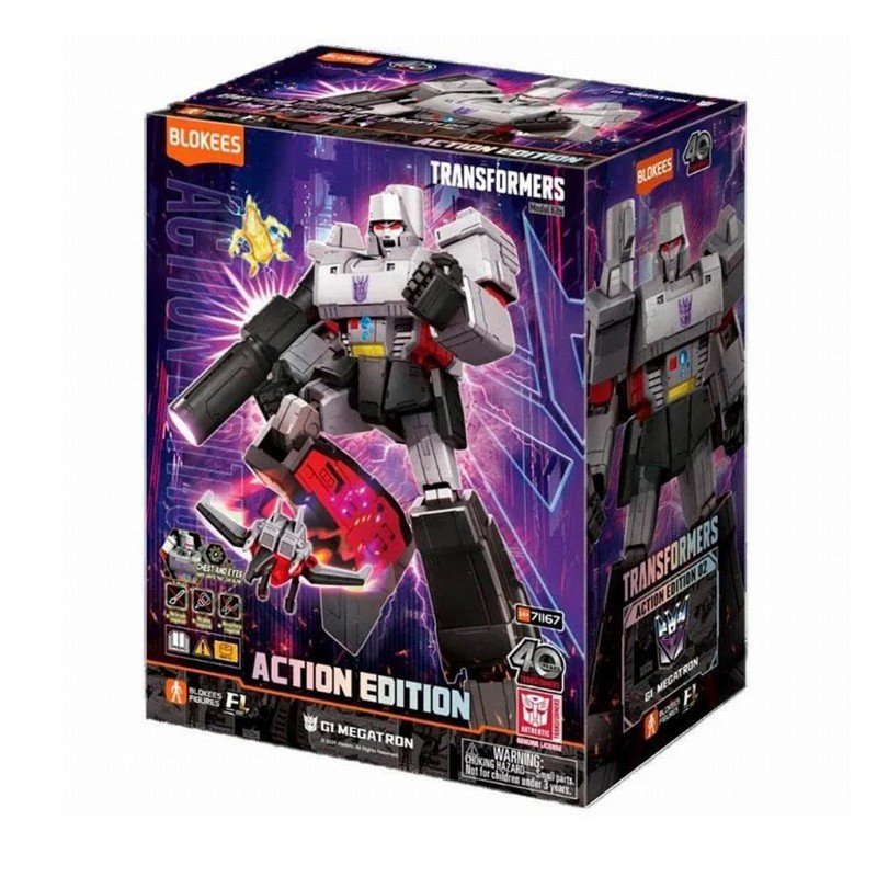Transformers - Blokees - Actie Editie 02 Megatron Light Up | 0858050008817