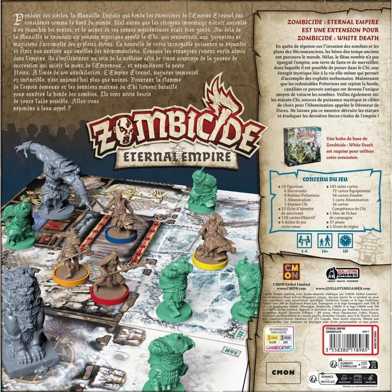 Zombicide - White Death: Eternal Empire | 3558380118992