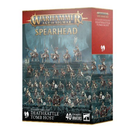 Warhammer Age Of Sigmar - Soulblight Gravelords : Spearhead/Fer De Lance - Deathrattle Tomb Host | 5011921226054