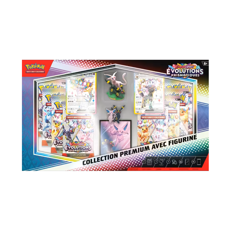Pokémon TCG - Prismatic Evolutions (EV8.5) - Figure Premium Set - FR | 196214112773