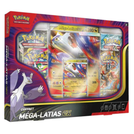 Pokémon JCC - Coffret Méga-Latias Ex (4 boosters) - FR | 196214119208