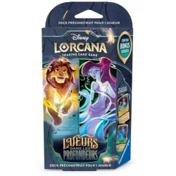 Disney Lorcana - Glimmers in the Deep (Chapter 10) - Amber/Emerald Starter Deck (Simba & Megara) - FR