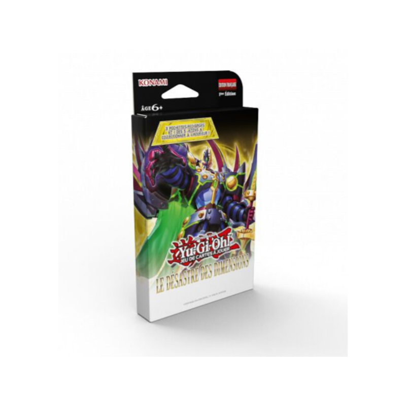 Yu-Gi-Oh! - Le Désastre des Dimensions - Tuckbox ( 3 boosters ) - FR | 4012927192627