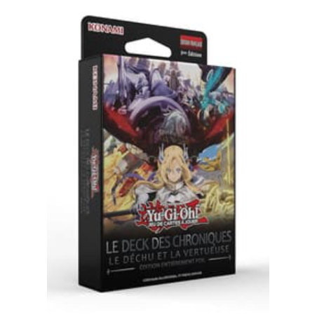 Yu-Gi-Oh! JCC - Deck de Structure - Le Deck Des Chroniques : Le Déchu et la Vertueuse - FR | 4012927197554