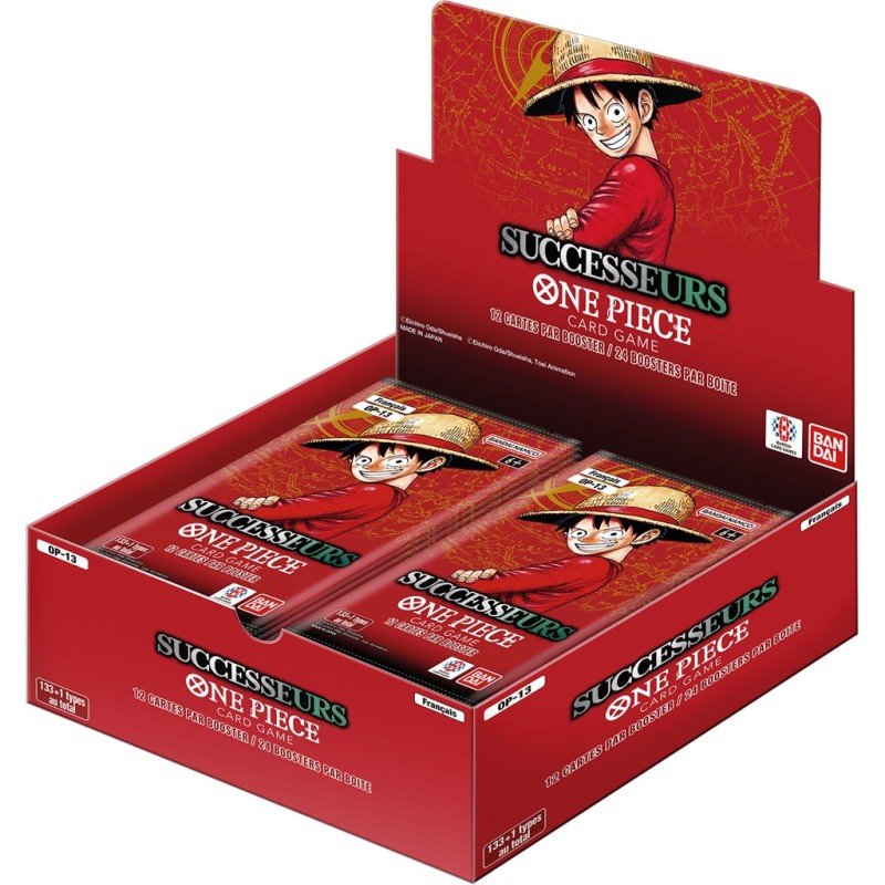 One Piece Card Game - Successeurs OP13 - Booster Display (24 Boosters) - FR | 4582769865589