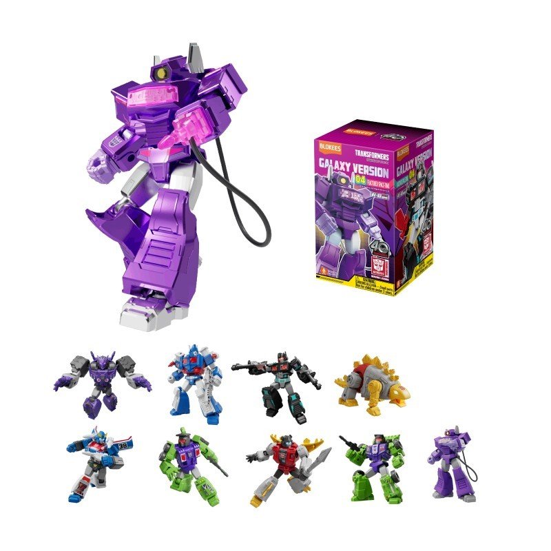 Transformers - Blokees Mystery Box - Galaxy Versie 04 Gebroken Ruimte Tijd