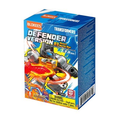 Transformers - Blokees Mystery Box -Defender Version 03 Heavy Metal War | 0810181530650